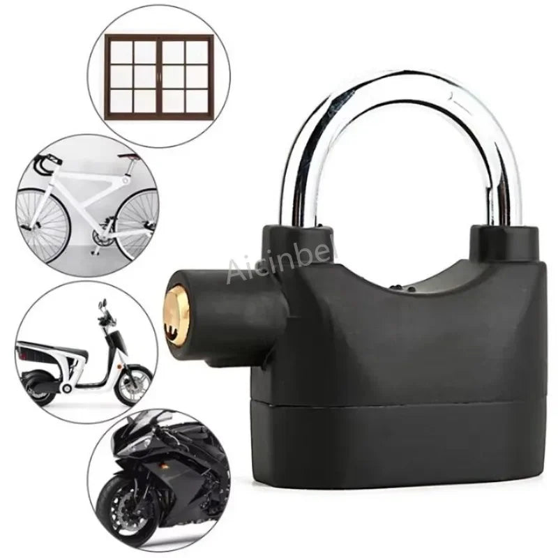 Anti-Theft Alarm lock for Bicycle Motorcycle Door Gate